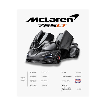 McLaren 765LT Poster