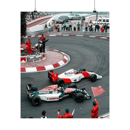 Vintage Monaco F1 Poster