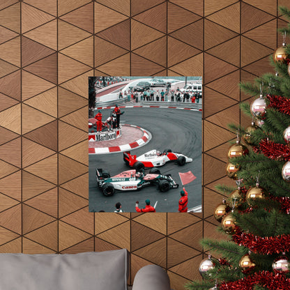 Vintage Monaco F1 Poster