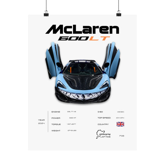 McLaren 600LT Poster