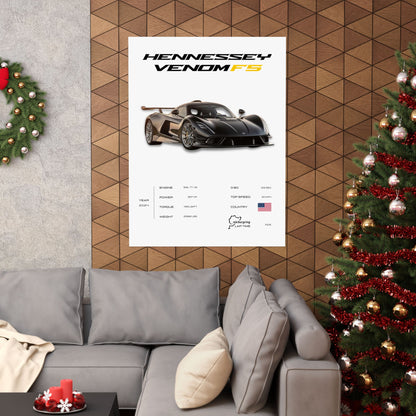Hennessey Venom F5 Poster