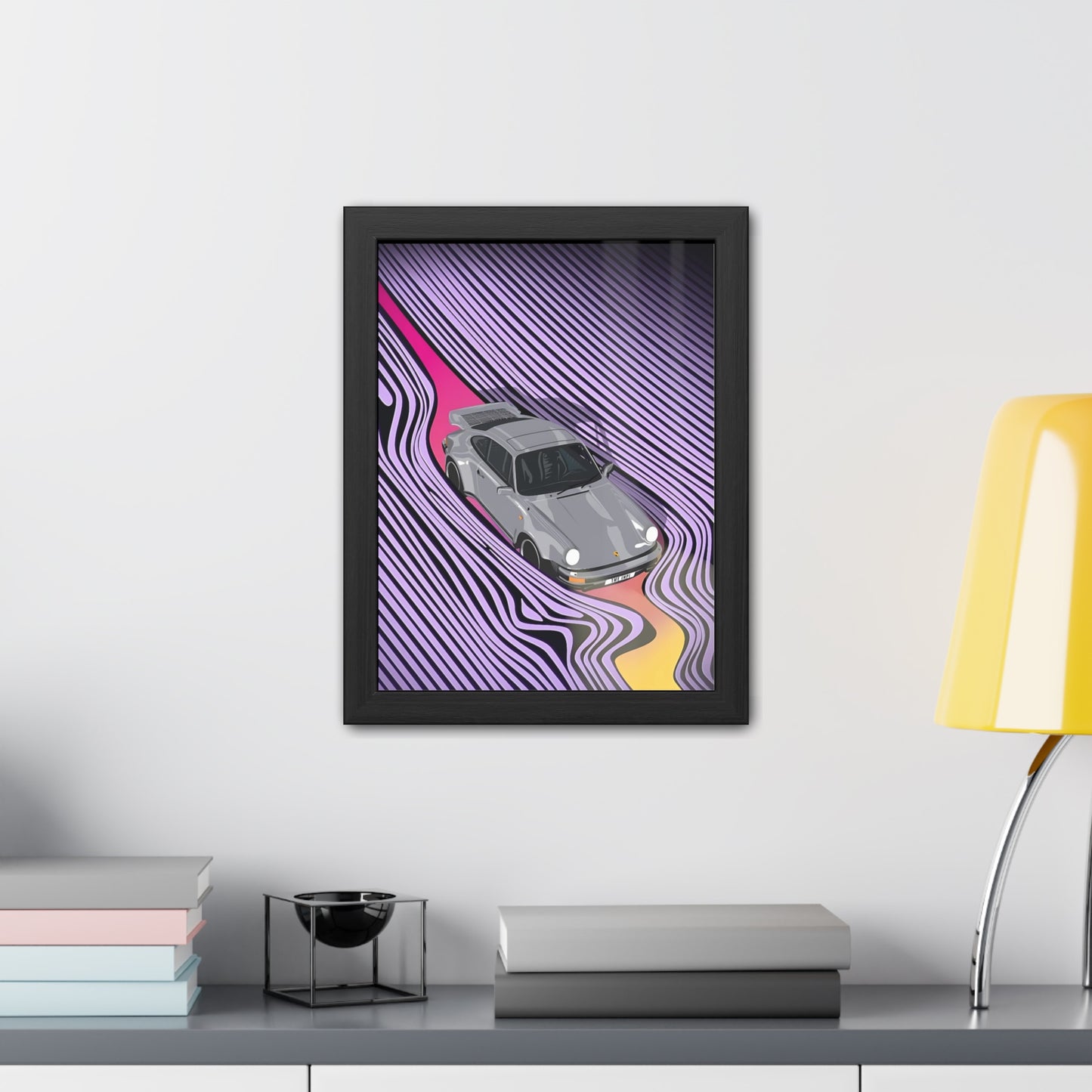Tame Porsche 911 Framed Poster