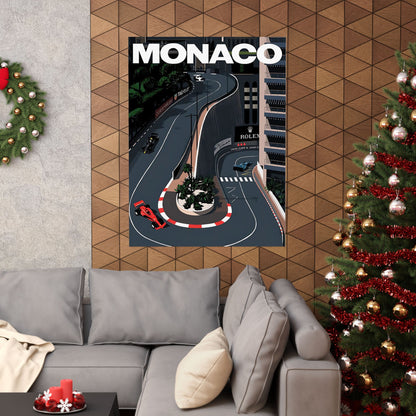 Monaco F1 Poster