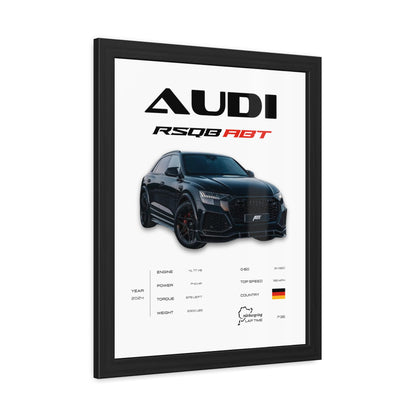 Audi RSQ8 Framed Poster