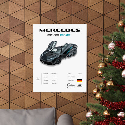 Mercedes AMG ONE Poster