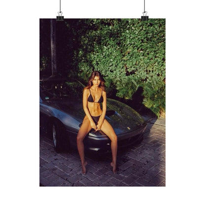 Ferrari Chick Poster
