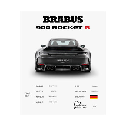 Brabus 900 Rocket R Poster