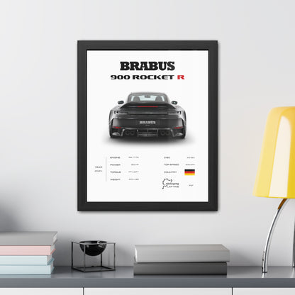 Brabus 900 Rocket R Framed Poster