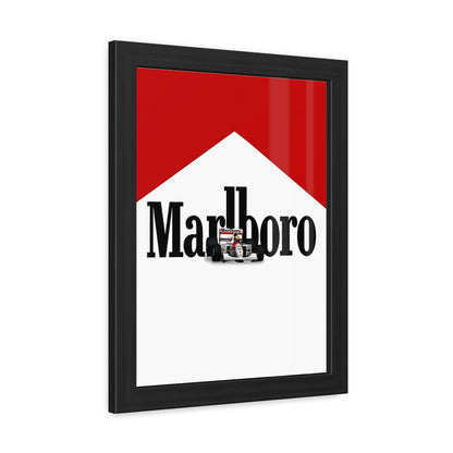 Malboro Pack F1 Framed Poster