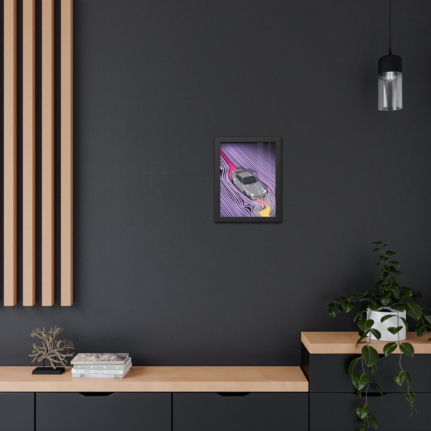 Tame Porsche 911 Framed Poster