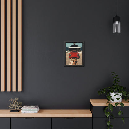 Ferrari F40 Yacht Framed Poster