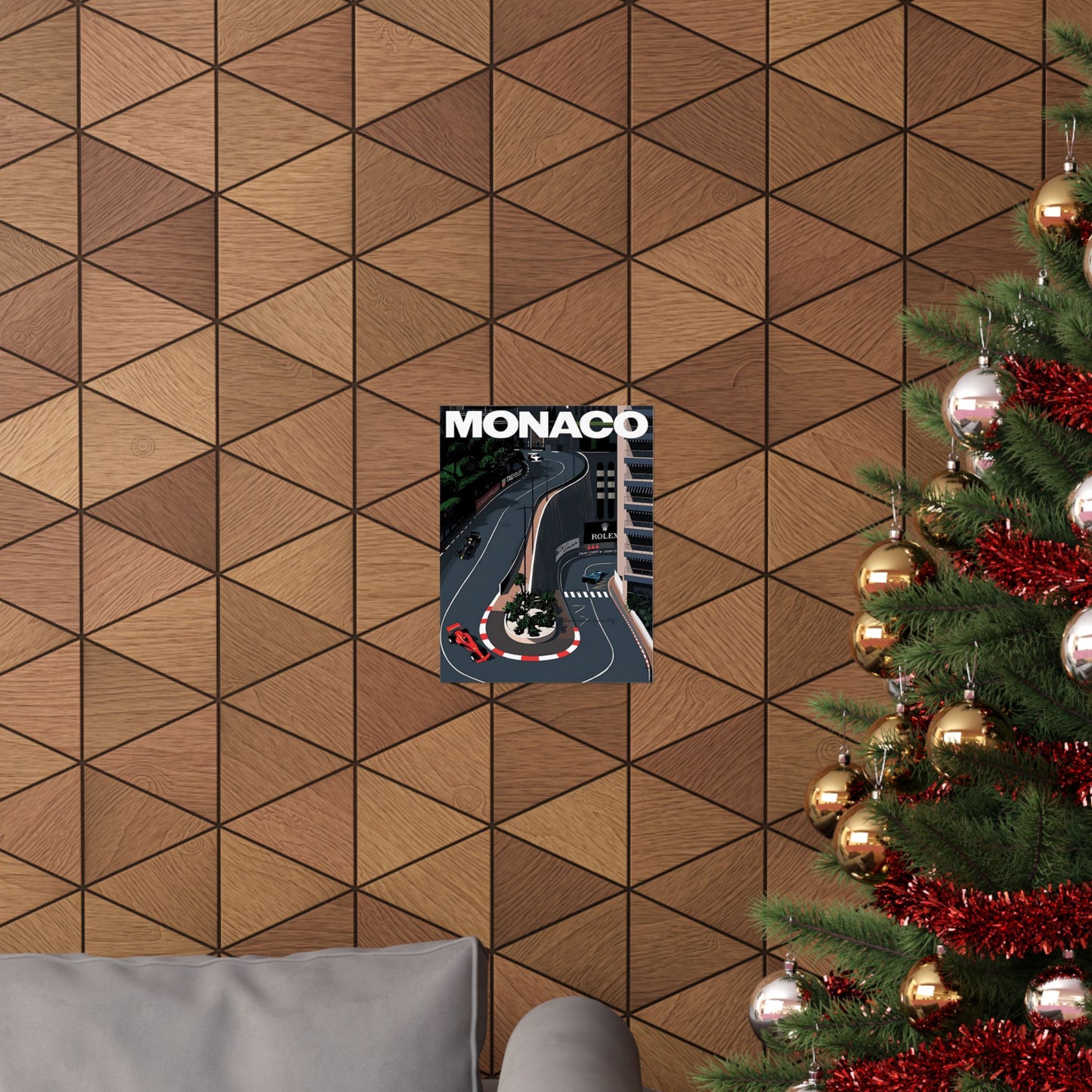 Monaco F1 Poster