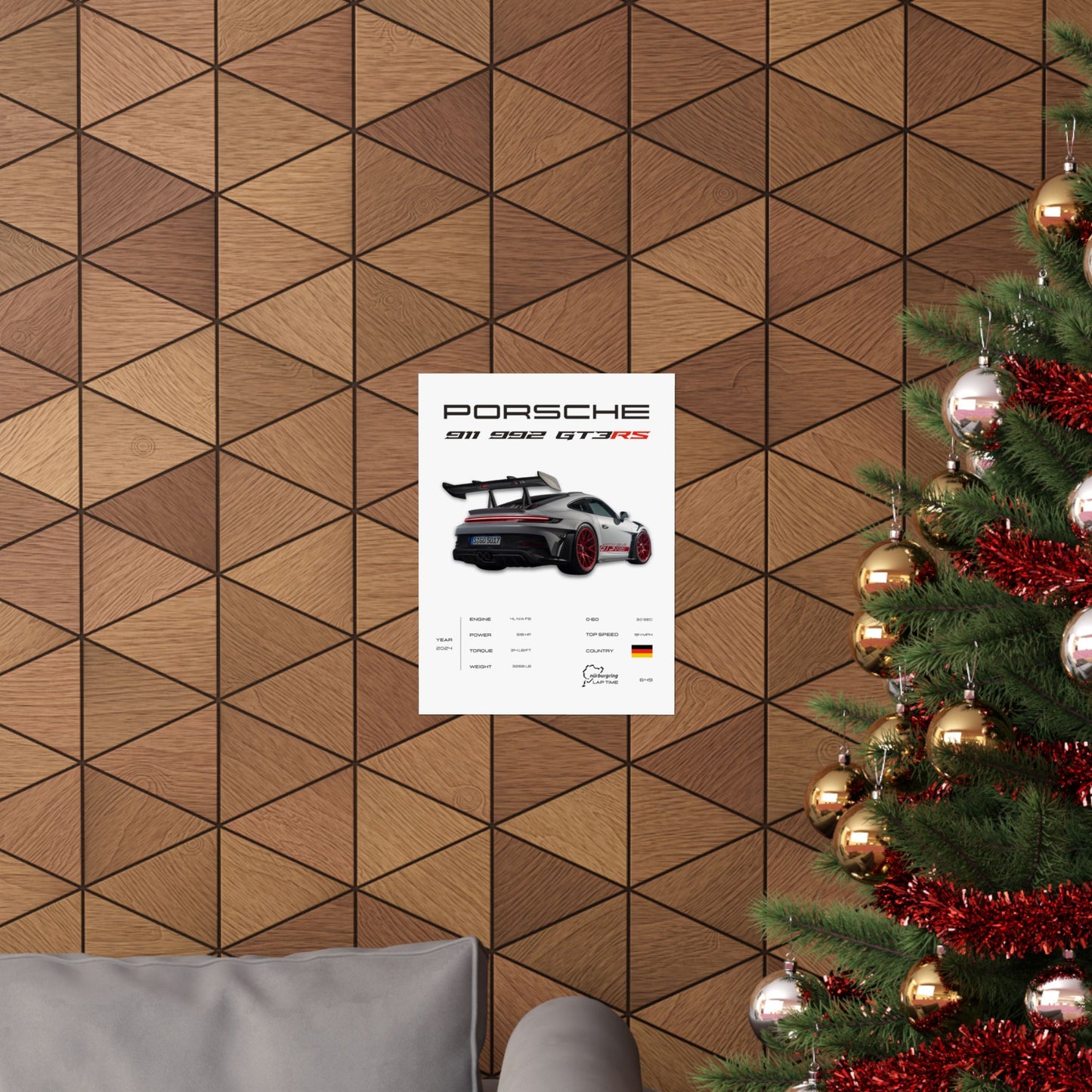 Porsche 911 GT3RS Poster