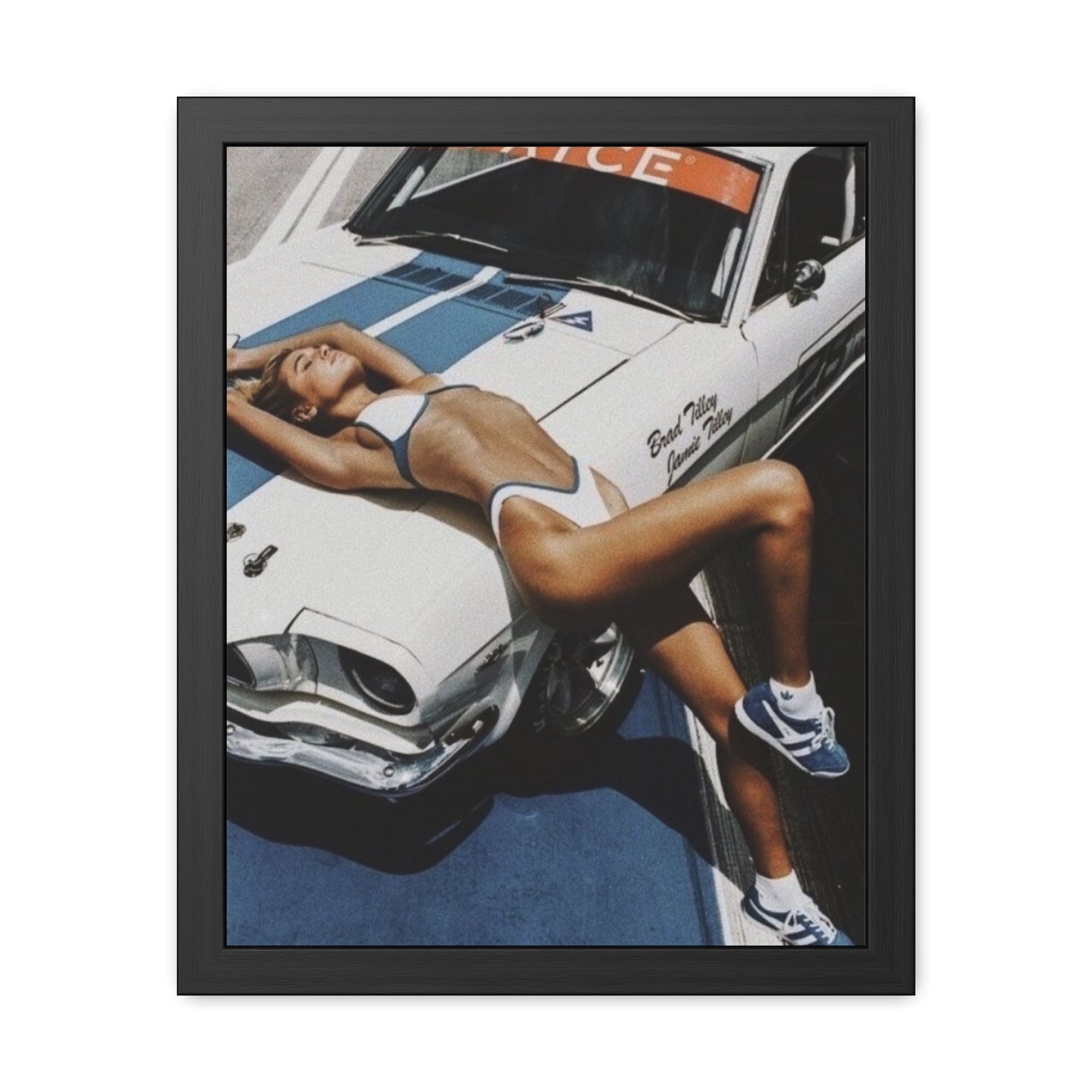 Vintage Mustang Framed Poster