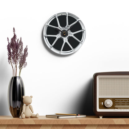 Porsche Centerlock Wheel Clock