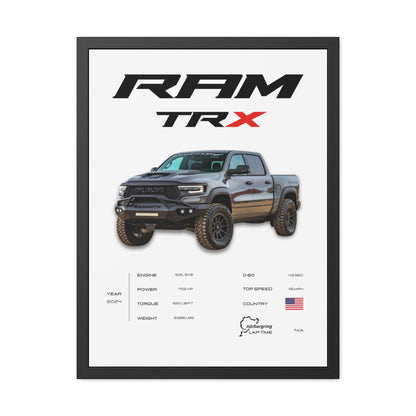 Ram TRX Framed Poster