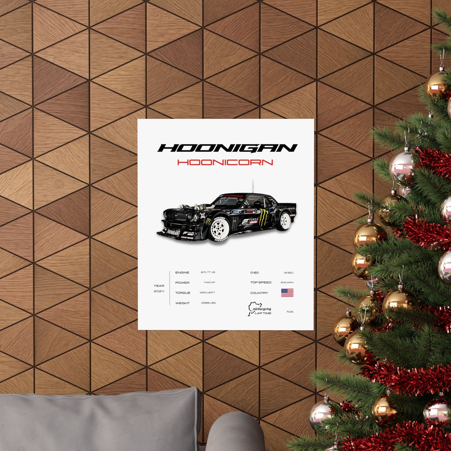 Hoonigan Hoonicorn Poster