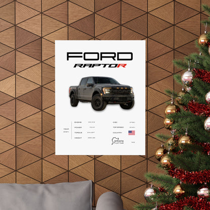 Ford Raptor Poster