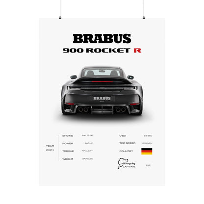 Brabus 900 Rocket R Poster