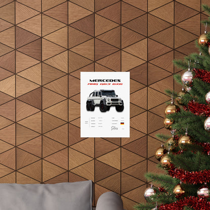 AMG G63 6x6 Poster