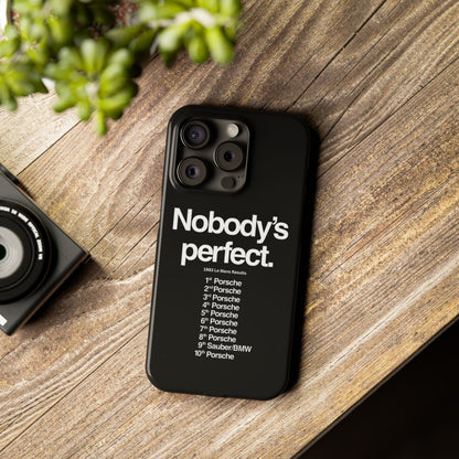 Nobody's Perfect Porsche iPhone Case