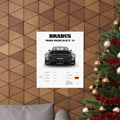 Brabus 900 Rocket R Poster