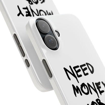 Need Money for Porsche iPhone Case White