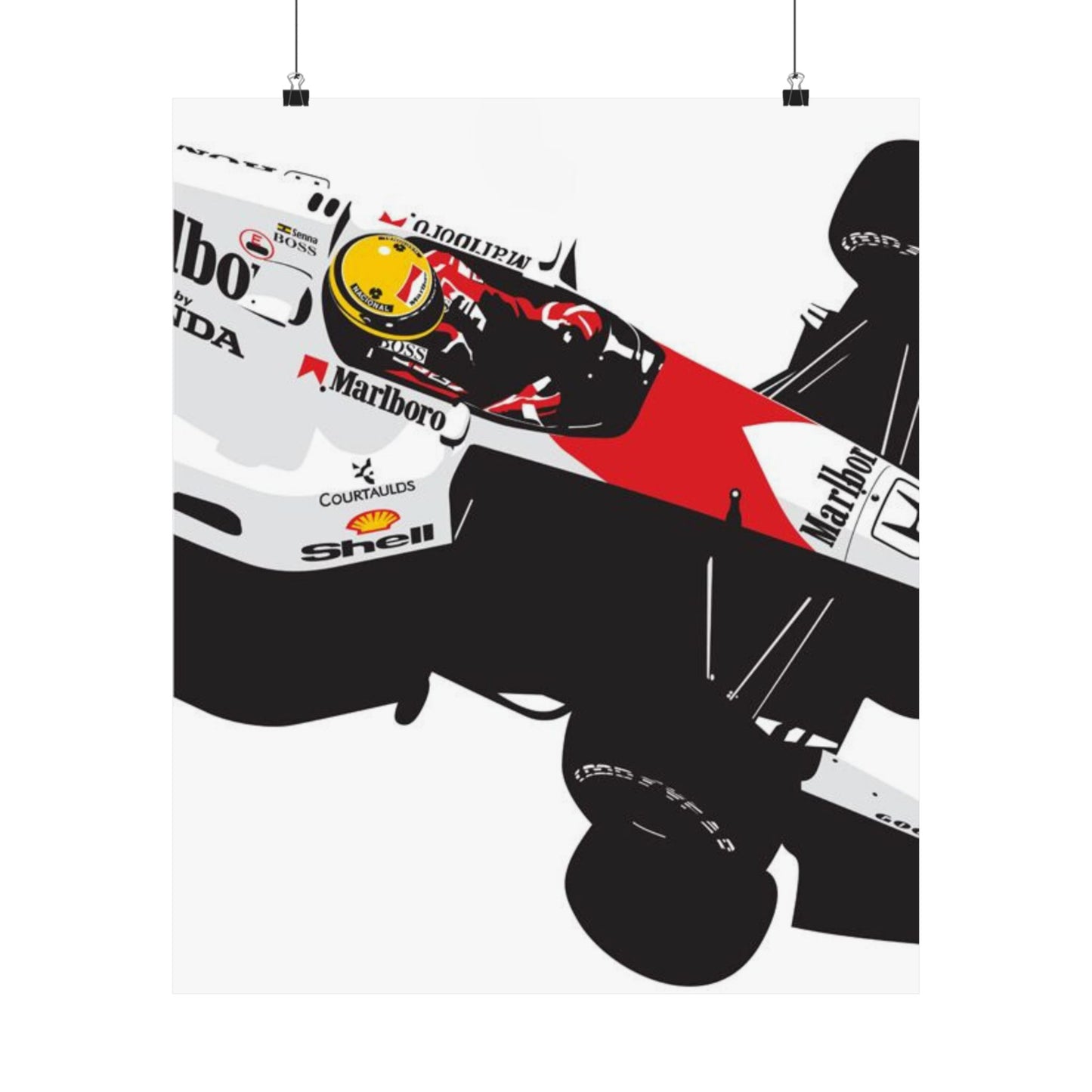 Vintage F1 Poster