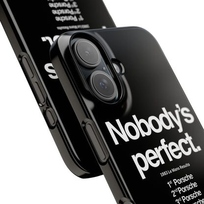 Nobody's Perfect Porsche iPhone Case