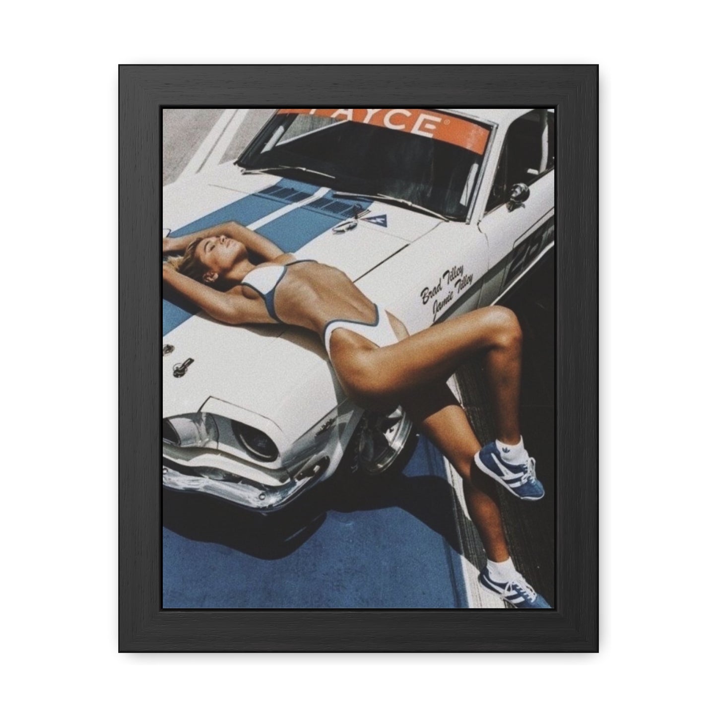 Vintage Mustang Framed Poster