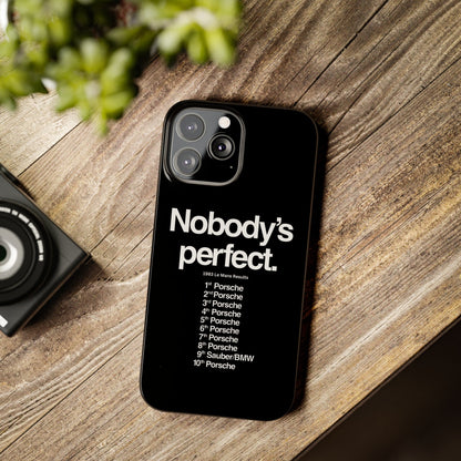 Nobody's Perfect Porsche iPhone Case