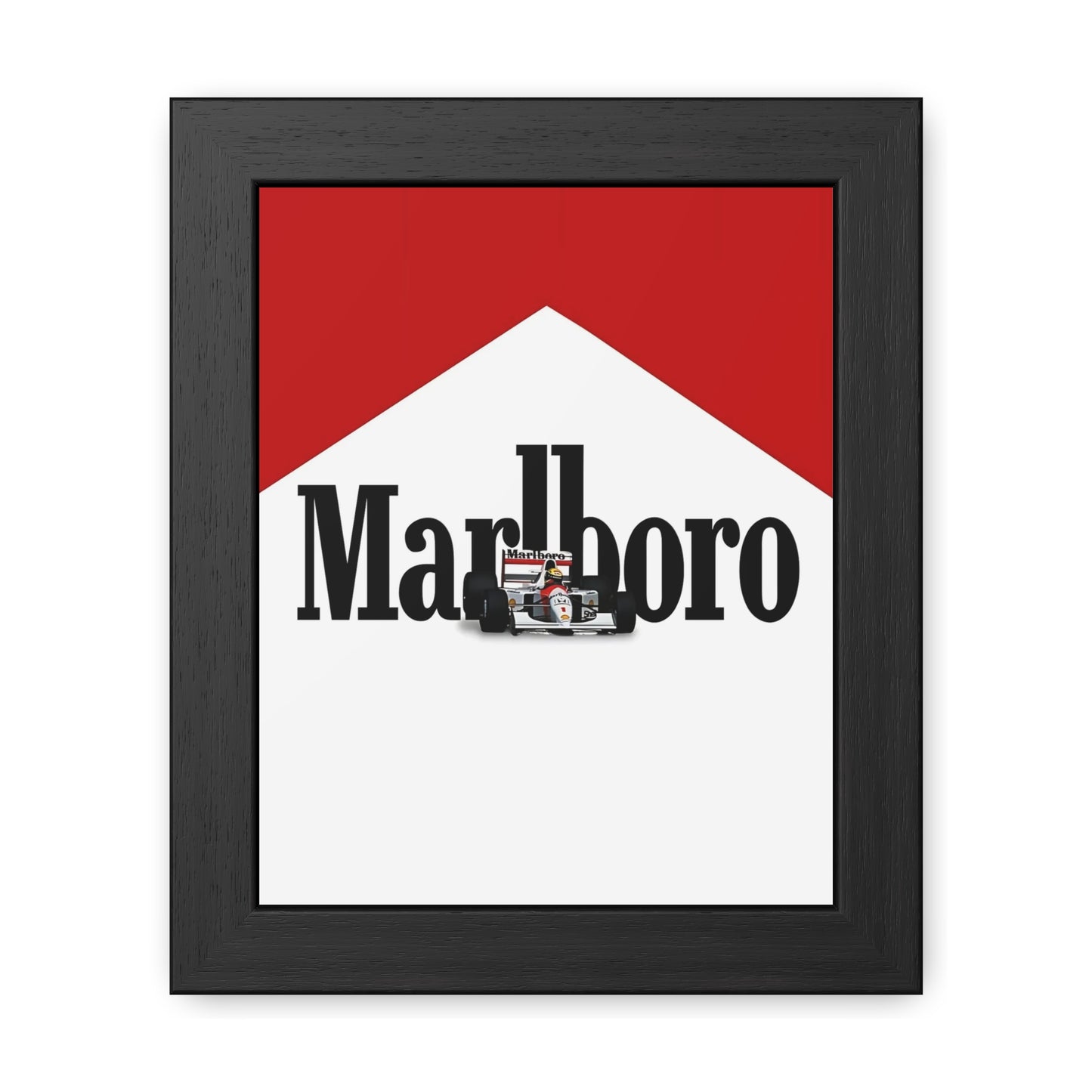 Malboro Pack F1 Framed Poster