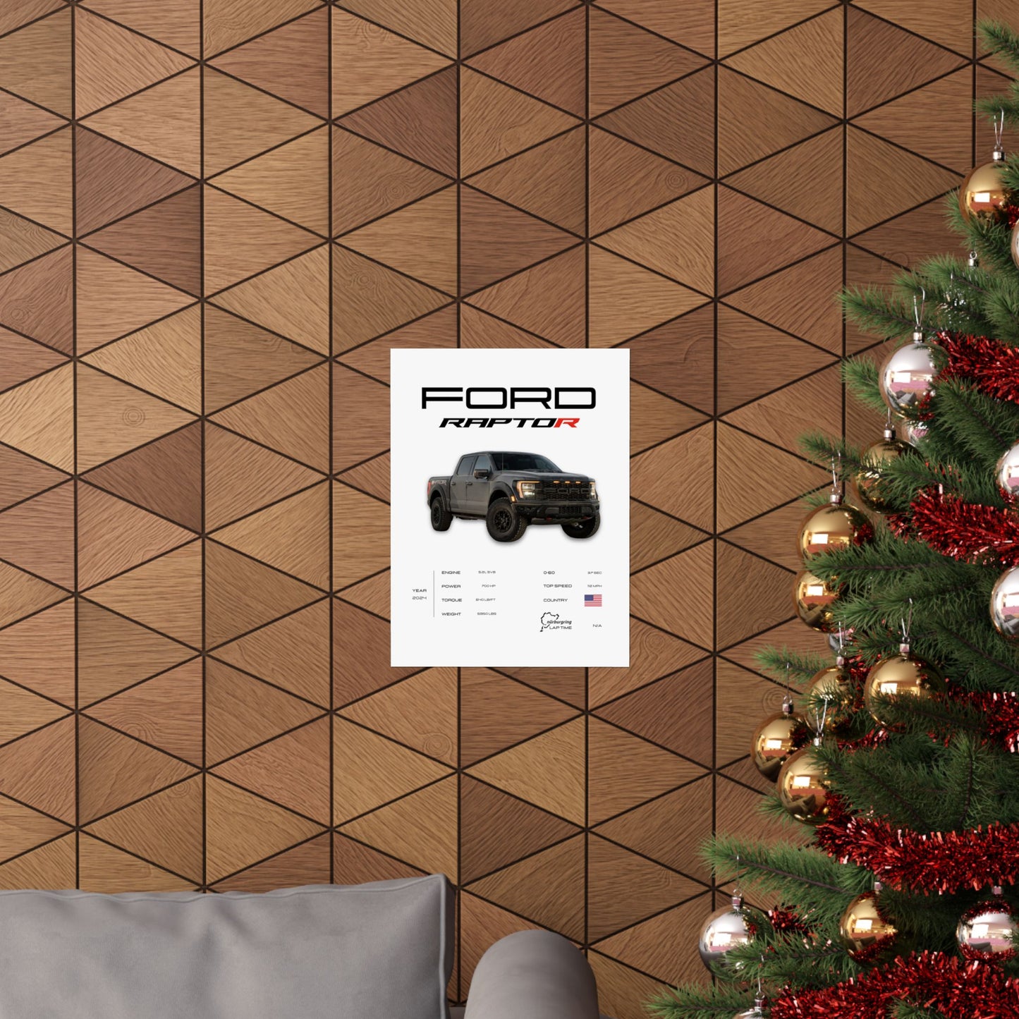 Ford Raptor Poster
