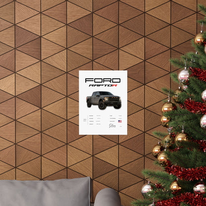 Ford Raptor Poster