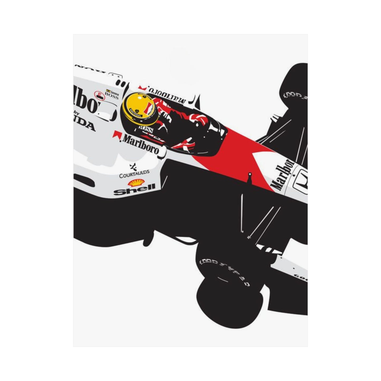 Vintage F1 Poster