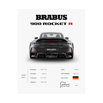 Brabus 900 Rocket R Poster