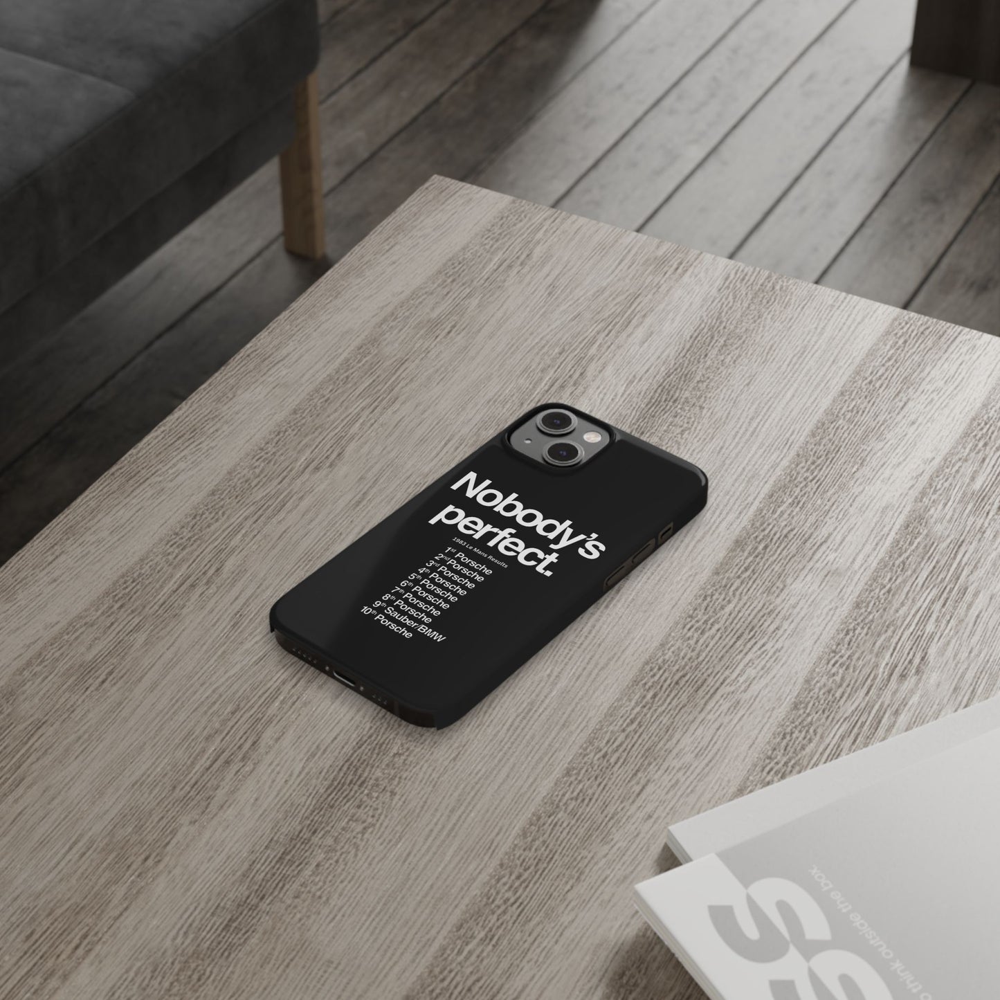Nobody's Perfect Porsche iPhone Case