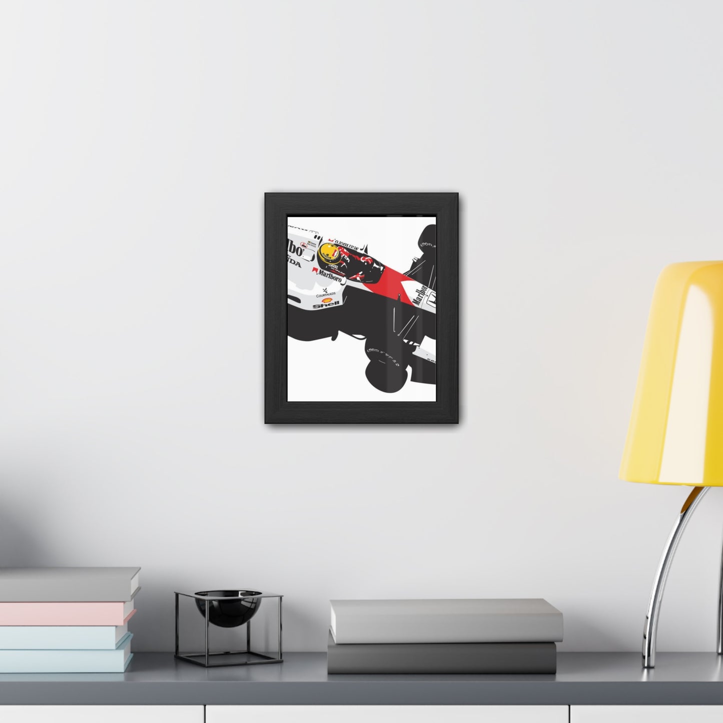 Vintage F1 Framed Poster