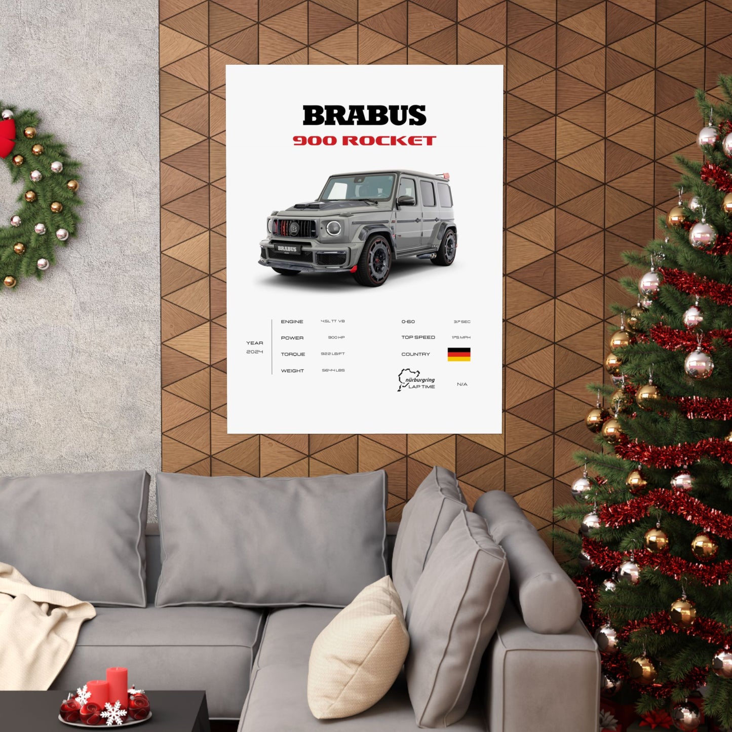 Brabus 900 Rocket Poster