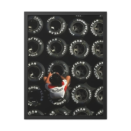 Malboro X Goodyear Framed Poster