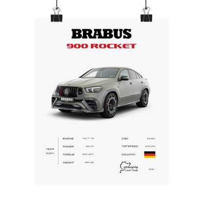 Brabus 900 Rocket Poster
