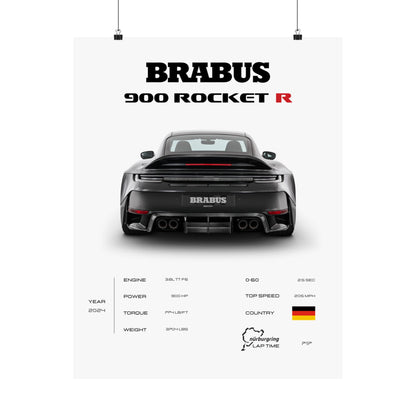 Brabus 900 Rocket R Poster