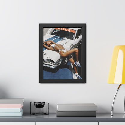 Vintage Mustang Framed Poster