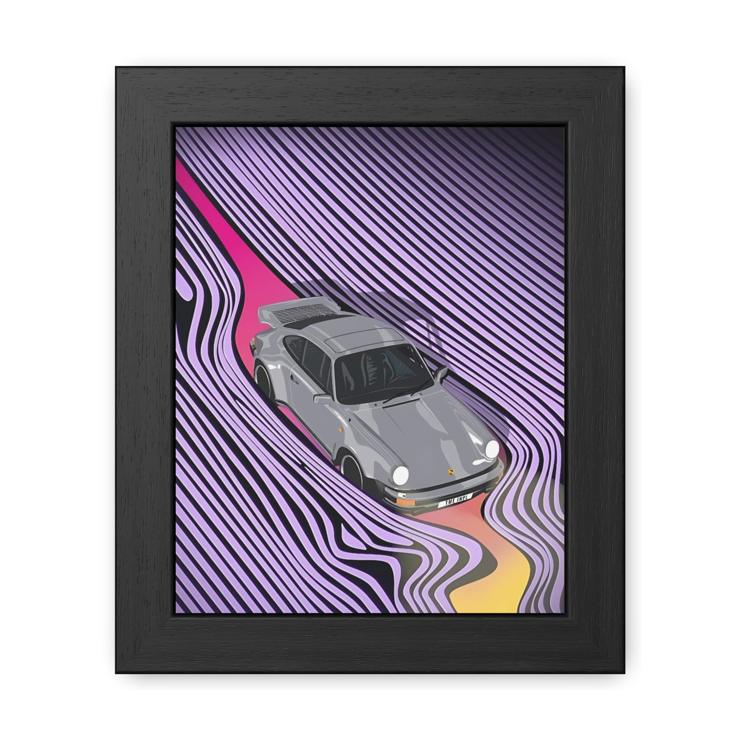 Tame Porsche 911 Framed Poster