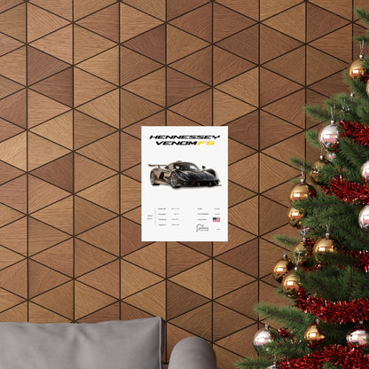 Hennessey Venom F5 Poster