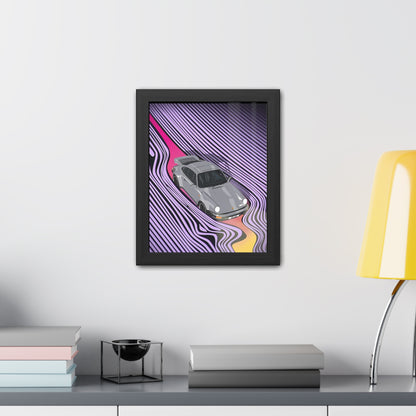 Tame Porsche 911 Framed Poster