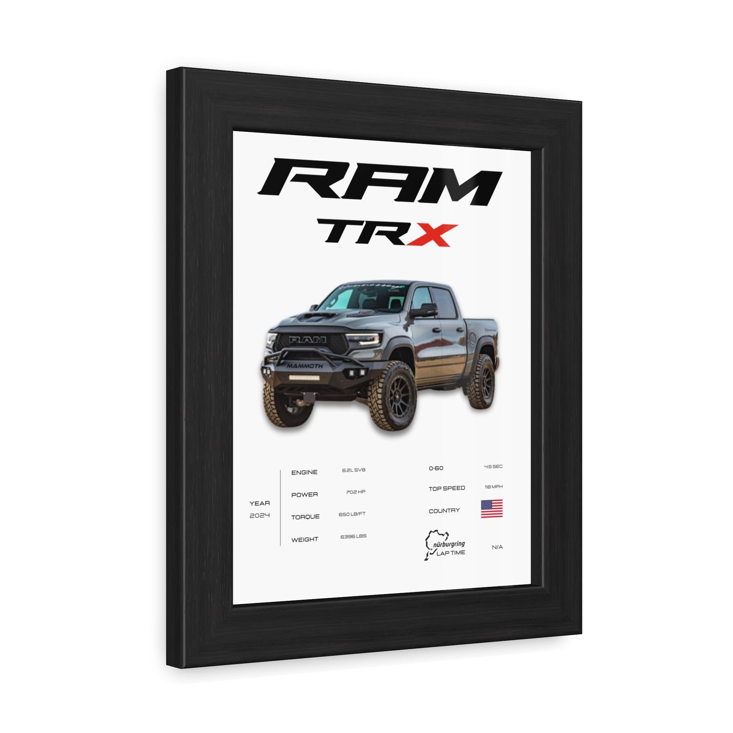 Ram TRX Framed Poster