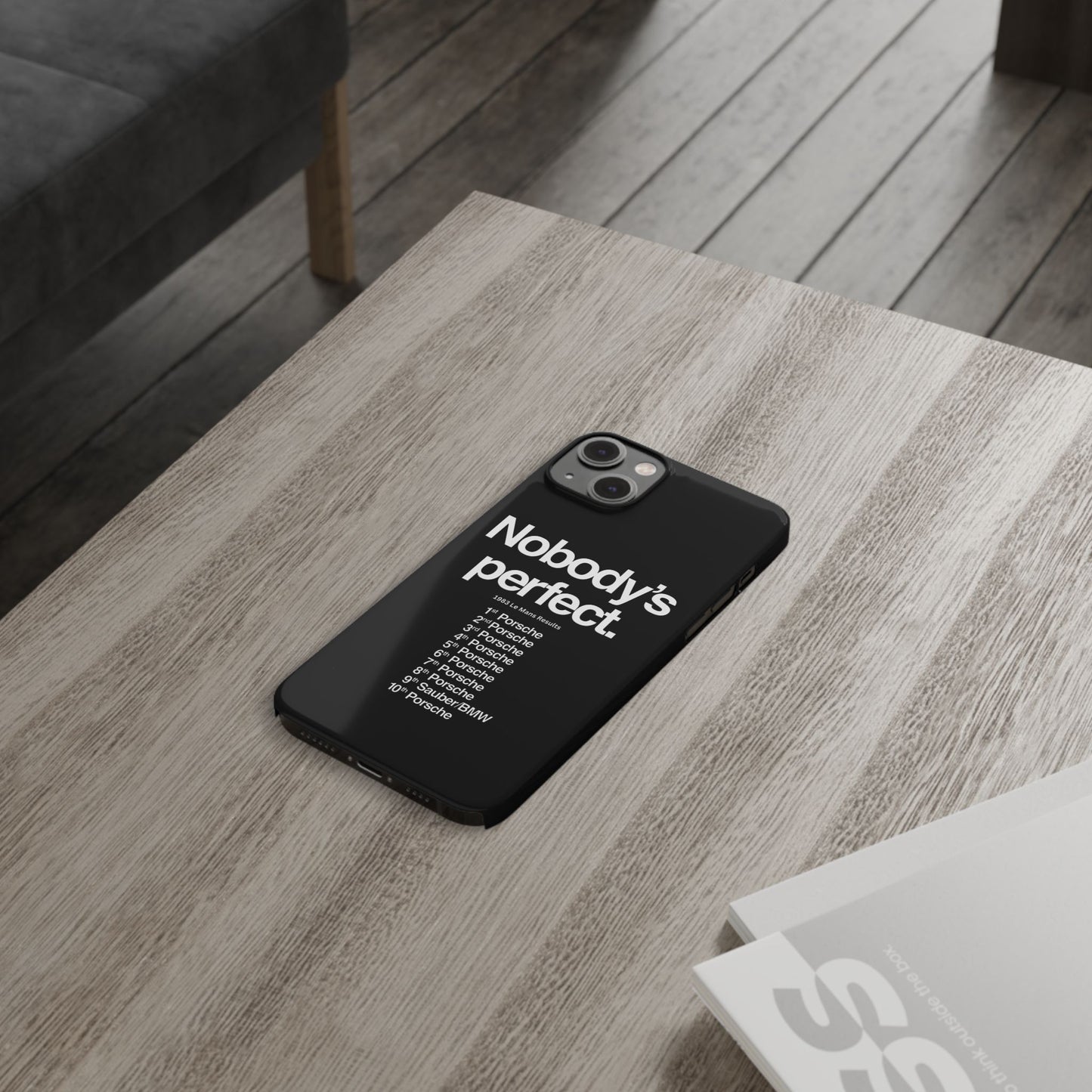 Nobody's Perfect Porsche iPhone Case