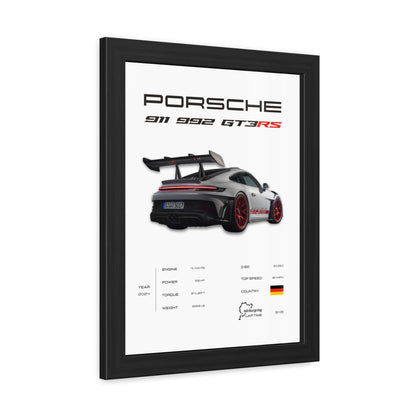 Porsche 911 GT3RS Framed Poster