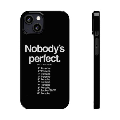 Nobody's Perfect Porsche iPhone Case